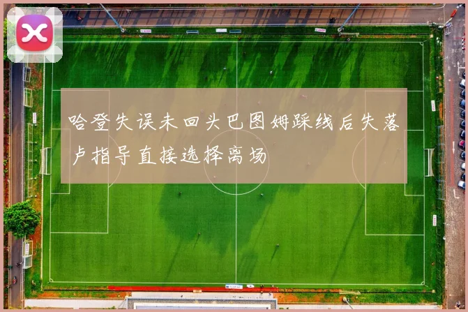 哈登失误未回头巴图姆踩线后失落卢指导直接选择离场