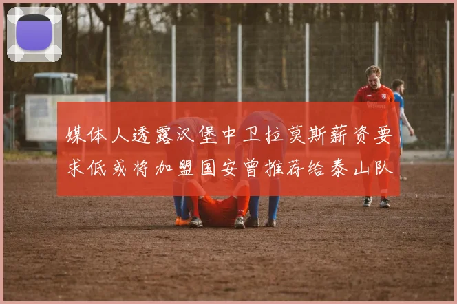 媒体人透露汉堡中卫拉莫斯薪资要求低或将加盟国安曾推荐给泰山队